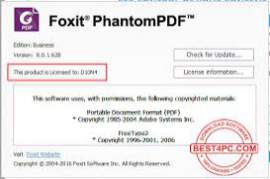 Foxit PhantomPDF Business 8